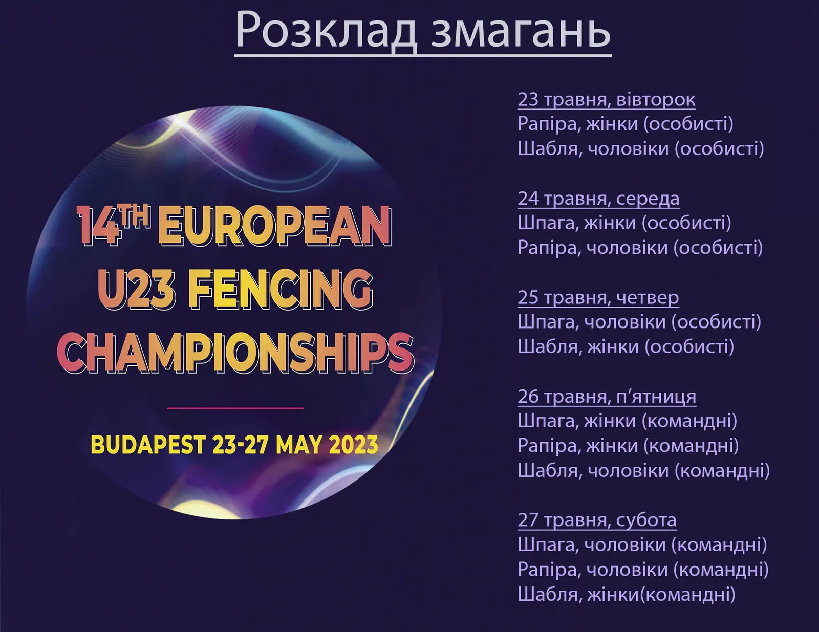Склад збірної України на чемпіонат Європи U-23!