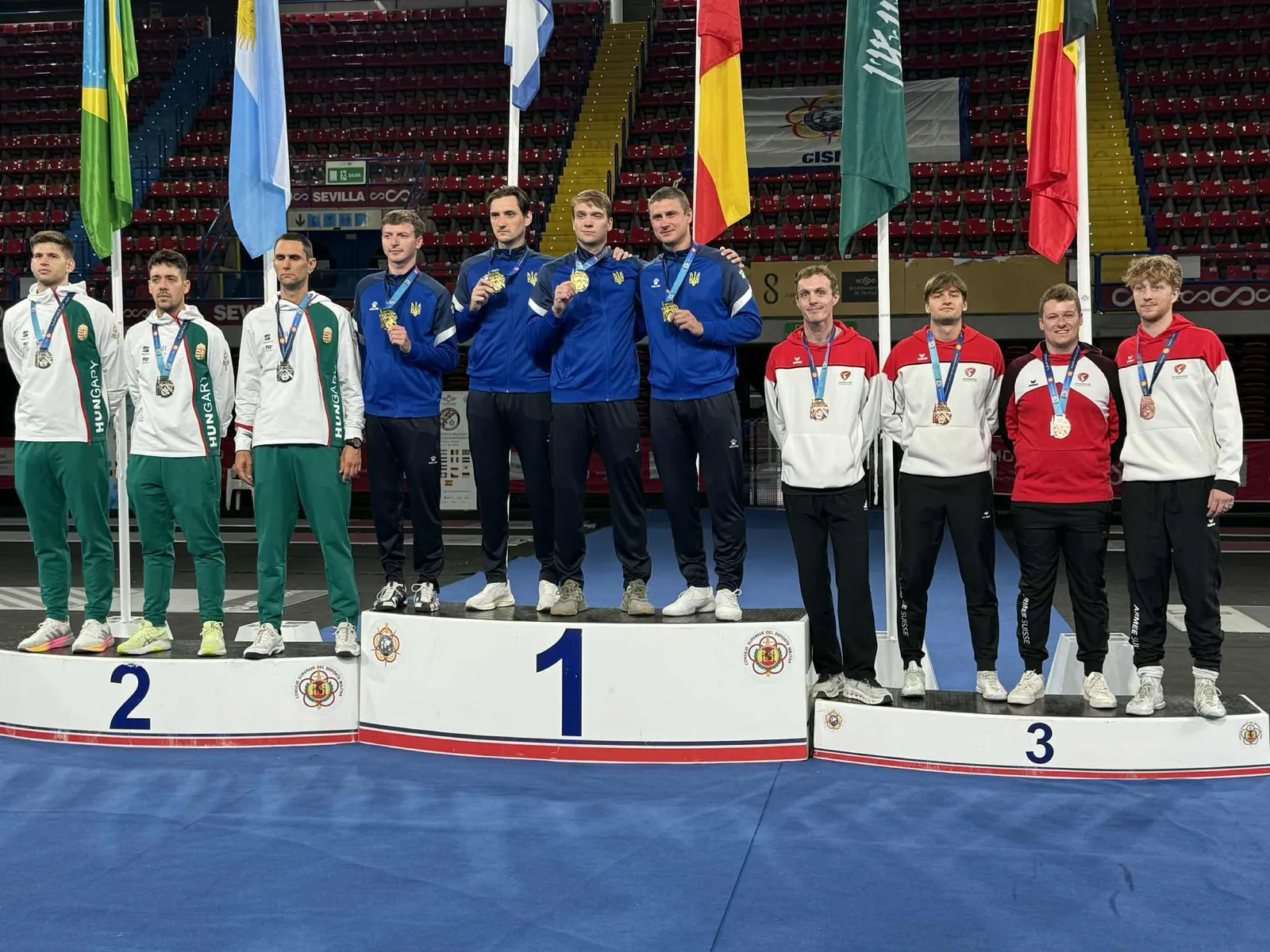 ЧС CISM 2025 Cевілья: П’ять медалей везе збірна України з чемпіонату світу серед військовослужбовців в Іспанії