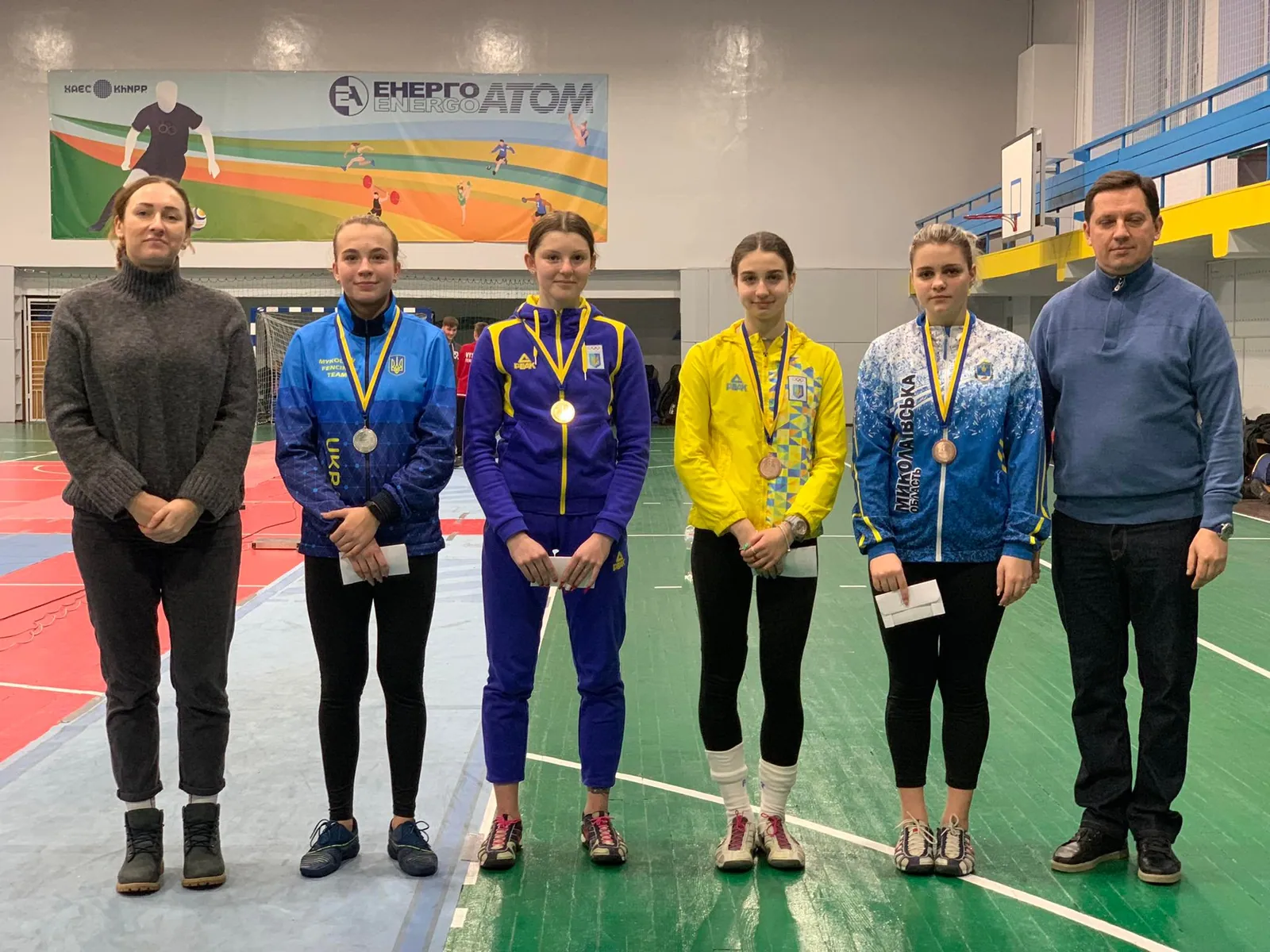 🏆🤺🇺🇦Кчу Нетішин: Головкіна та Лукашенко – чемпіони України серед кадетів