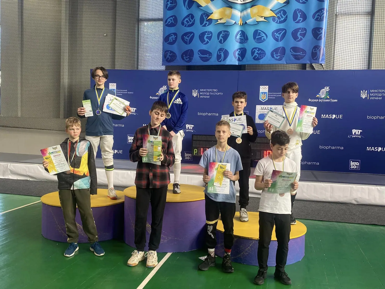 ЛМ 2024 Київ: Шпажисти та шпажистки відкрили «Київську весну»