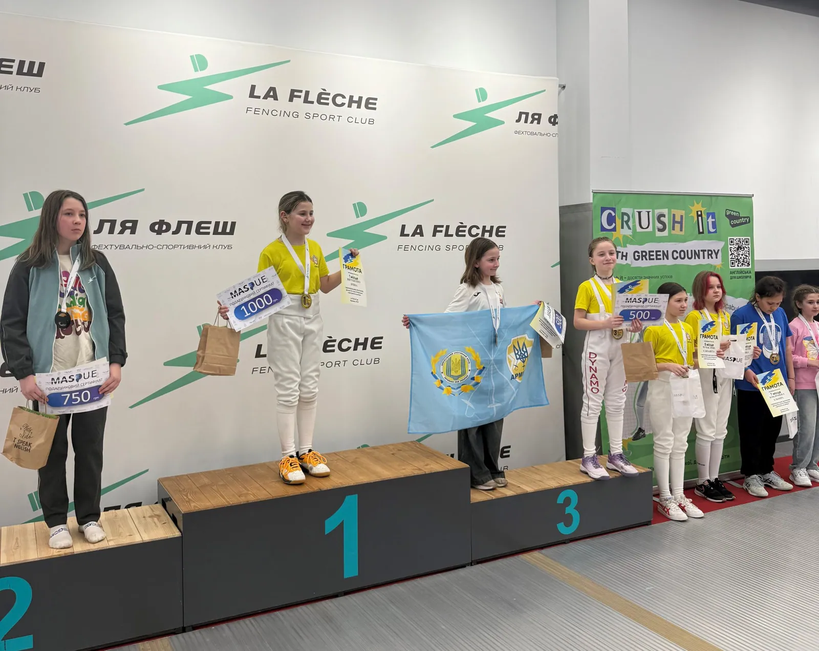 ЛМ 2025 Київ: «Ля Флєш Cup» зібрав понад 200 рапіристів та рапіристок з різних куточків України