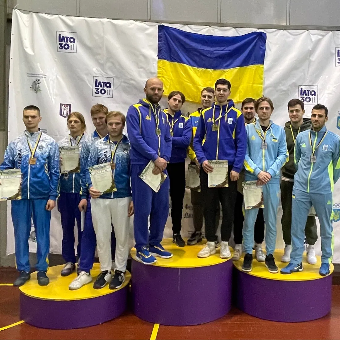 ЧУ 2023 Київ: Київські рапіристи зібрали всі золоті комплекти нагород, за Миколаєвом і Львовом – «Срібло»