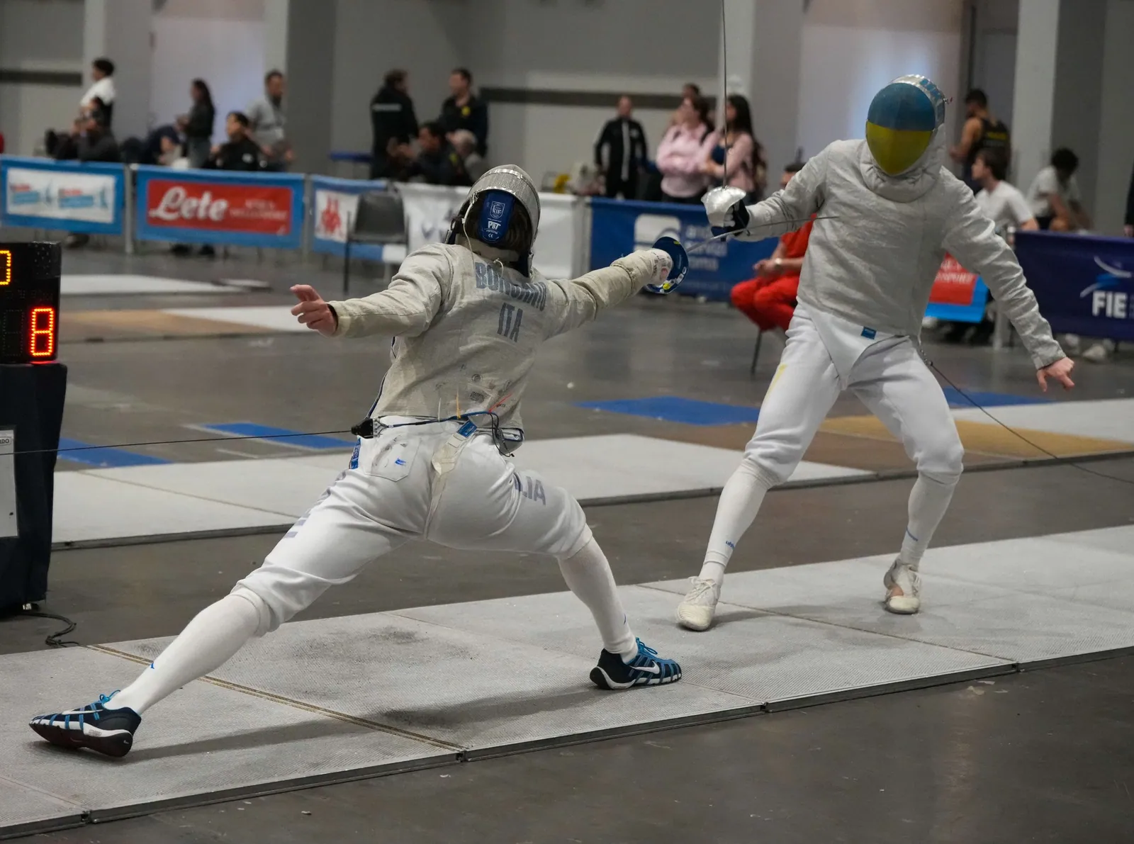 КС 2026 Падуя: Українські шаблісти взяли участь у “Trophée Luxardo”