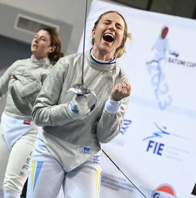 Sabre Women In photo: KHARLAN Olga UKRAINE Photo Augusto Bizzi