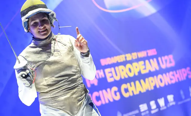 Budapest, 23-27 May 2023 Europeanchampionships Under 23 Foil women in photo: SOPIT Olga Photo Augusto Bizzi