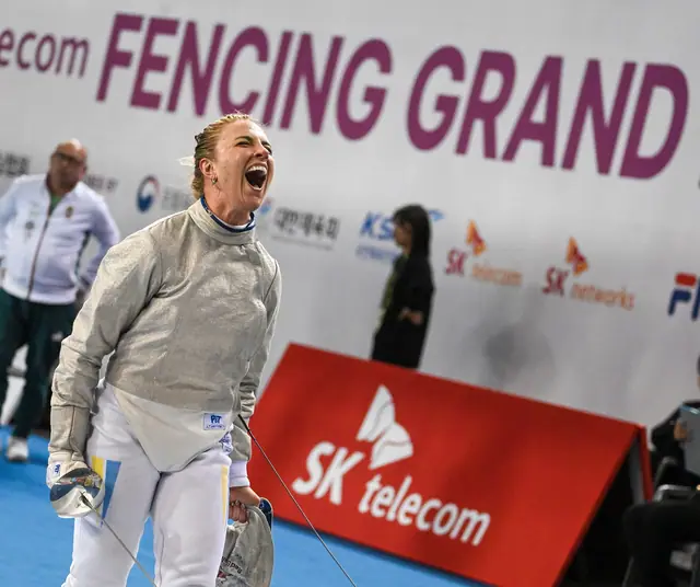 Sabre Women In photo: KHARLAN Olga UKRAINE Photo Augusto Bizzi