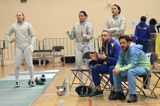 Sint Niklaas Women’s Sabre World Cup In photo: UKR Photo by Eva Pavía #BizziTeam Photo by Eva Pavía #BizziTeam