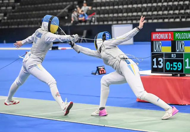 Foil Women Season 2023-24 In photo: POLOZIUK Alina Photo Augusto Bizzi
