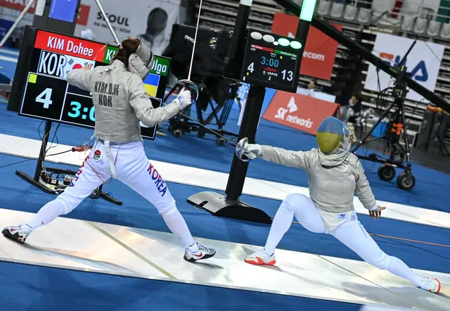 Seoul, Senior Men’s Saber Grand Prix In photo: KHARLAN Olga UKR Photo by Eva Pavía #BizziTeam
