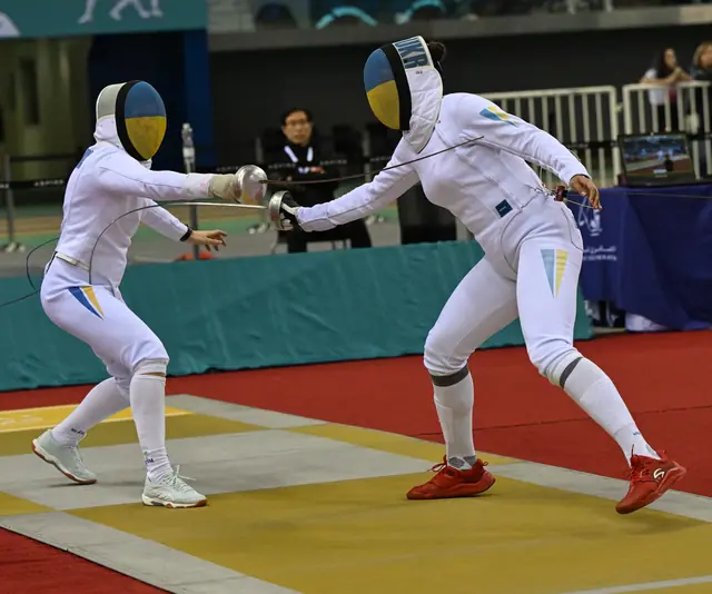 Season 2024-2025 Epee Women In Photo: BEZHURA Dzhoan Feybi Photo: Augusto Bizzi