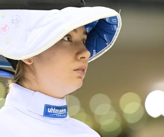 Season 2024-2025 Epee Women In Photo: VARFOLOMEYEVA Darya Photo: Augusto Bizzi