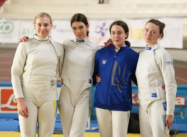NAPOLI, EUROPEAN CADETS & JUNIOR FENCING CHAMPIONSHIPS IN PHOTO: UKR PHOTO BY ANDREA ALEGNI #BIZZITEAM