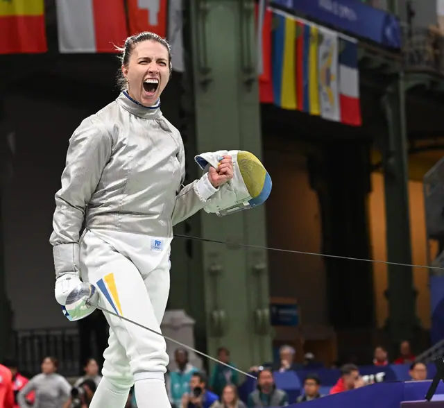 Paris Games of the XXXIII Olympiad – Fencing Women’s sabre In photo: KHARLAN Olga Photo Augusto Bizzi