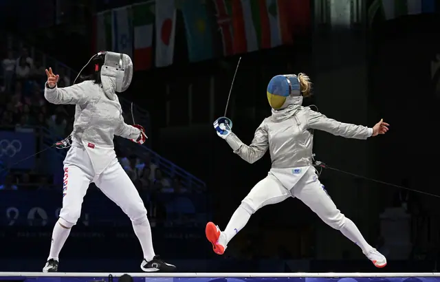 Paris Games of the XXXIII Olympiad – Fencing Women’s sabre In photo: KHARLAN Olga Photo Augusto Bizzi