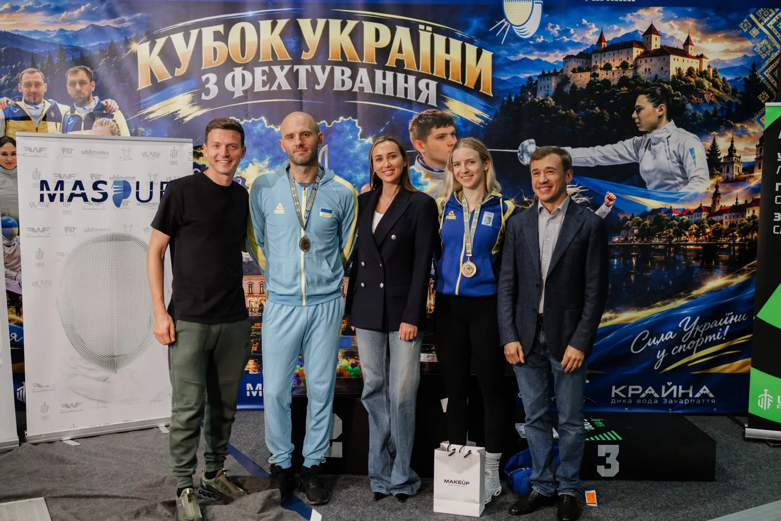 КУ 2026 Київ: 20 років різниці на чоловічому п’єдесталі і четверте золото Андрія Погребняка, Дарія Миронюк виграє фінал одним уколом і вдруге захищає титул!